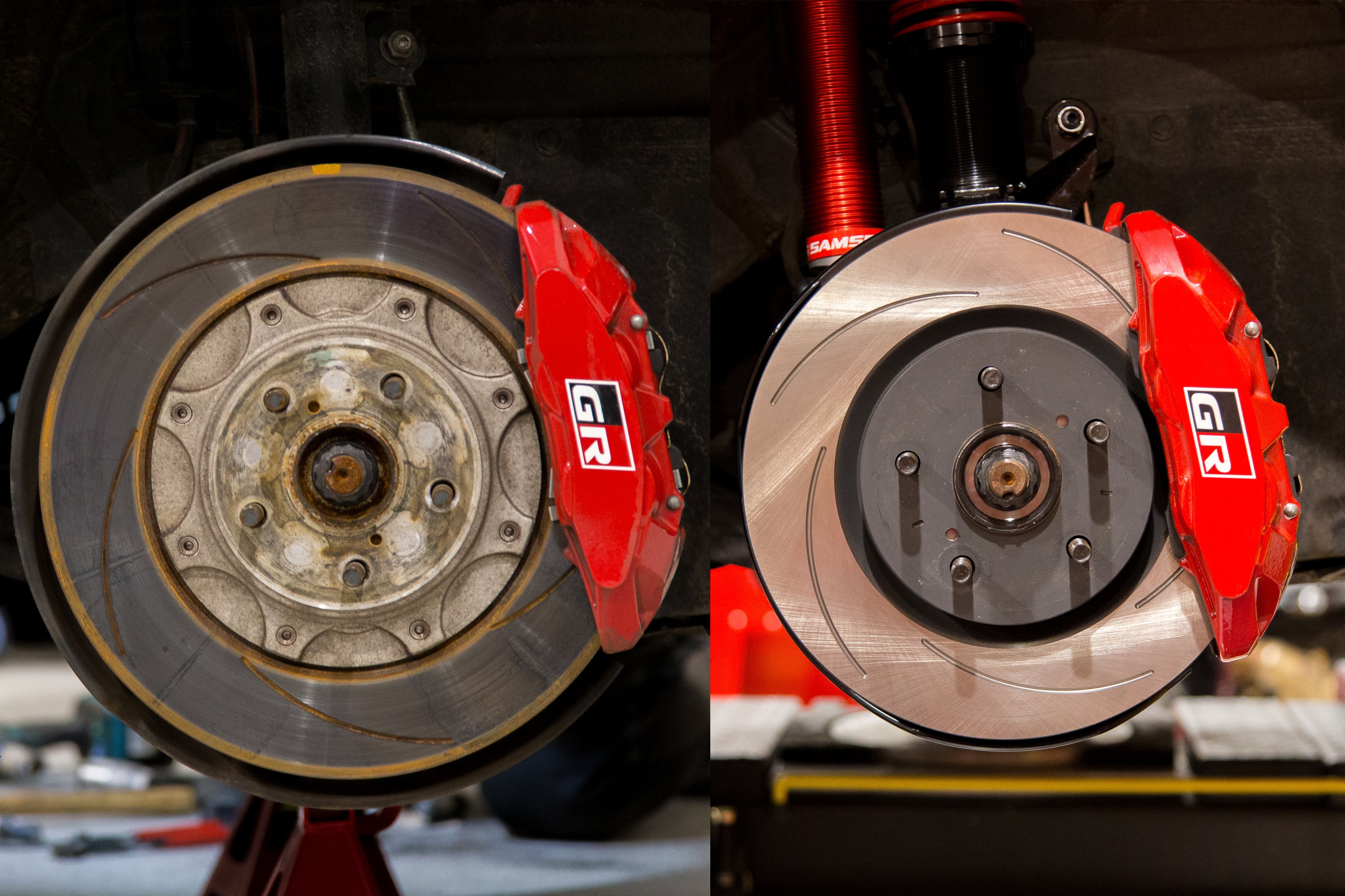 Toyota GR Yaris Small Brake Kit for 15-Inch Wheels