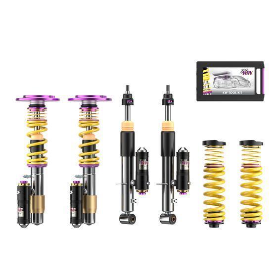 KW Clubsport 2-way coilover suspension Porsche 911 (997) Carrera 4 / S, Turbo 4 / S 35271823