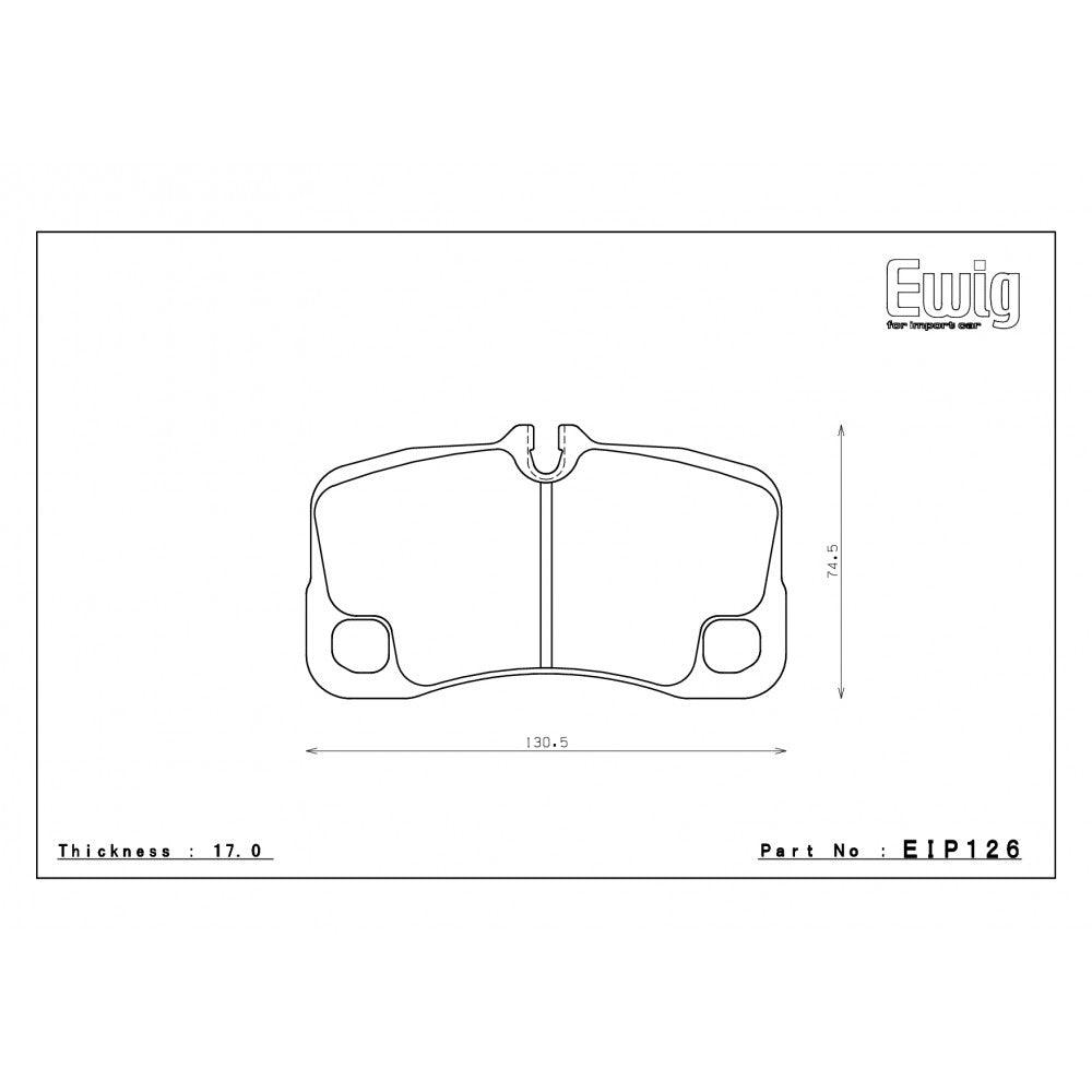 ENDLESS EIP126 PORSCHE 997 3.6 Carrera / Carrera 4 / 997 Turbo / GT3 / GT3 RS - Rear