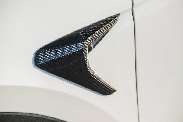 ADRO Carbon Fiber Camera Covers Tesla Model Y