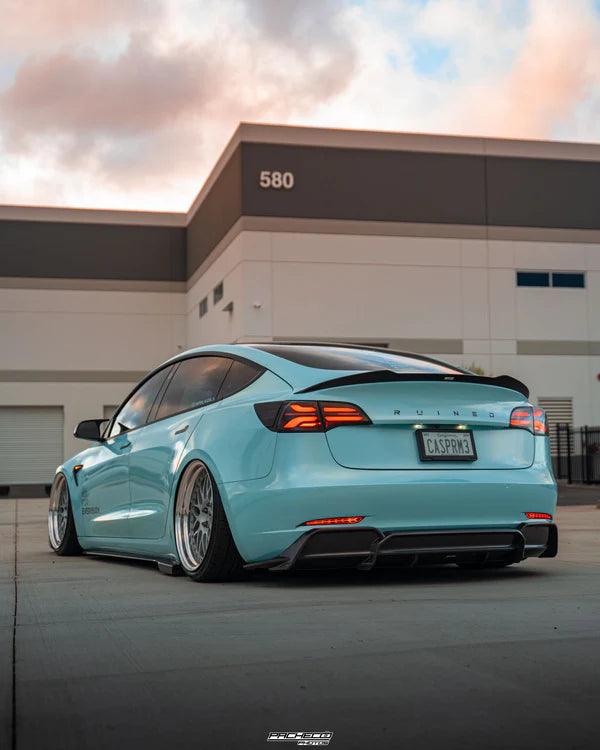 ADRO Carbon Fiber Rear Diffuser V2 Tesla Model 3