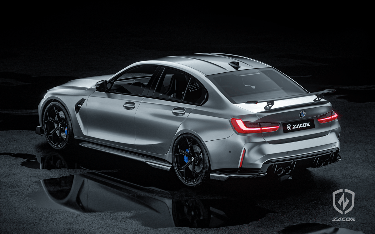 ZACOE Rear Wing Carbon Fiber - BMW M3 G80 / M4 G82