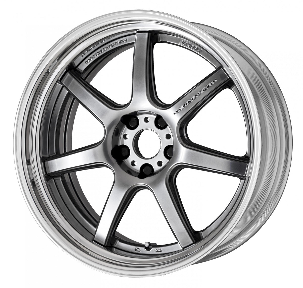 Work Emotion T7R 2P standard finish Glim Silver