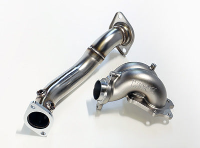 HKS Exhaust Extension and Downpipe for Mitsubishi Evo VII-IX - 14018-AM001 - manufacturer product-family illustration