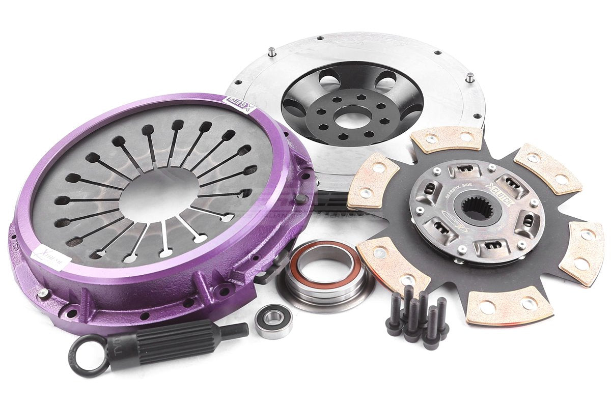 Xtreme Clutch Stage 2 Sprung Ceramic Clutch and Flywheel Kit Toyota Chaser / Cresta / Mark II / Soarer / Supra / Verossa (JZX100 / JZX90 / JZX110 / JZZ30 / JZA70) KTY24550-1B