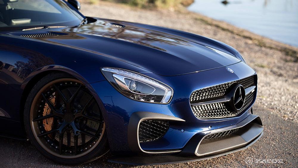 ZACOE Front Lip Upper & Lower Carbon Fiber - Mercedes-Benz GT / GT S