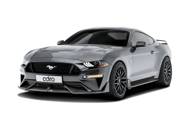 ADRO Carbon Fiber Front Side Skirts Mustang S550