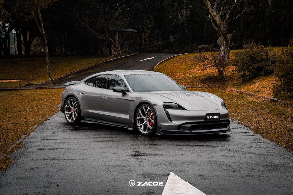 ZACOE Side Skirt Set Carbon Fiber - Porsche Taycan RWD / 4WD