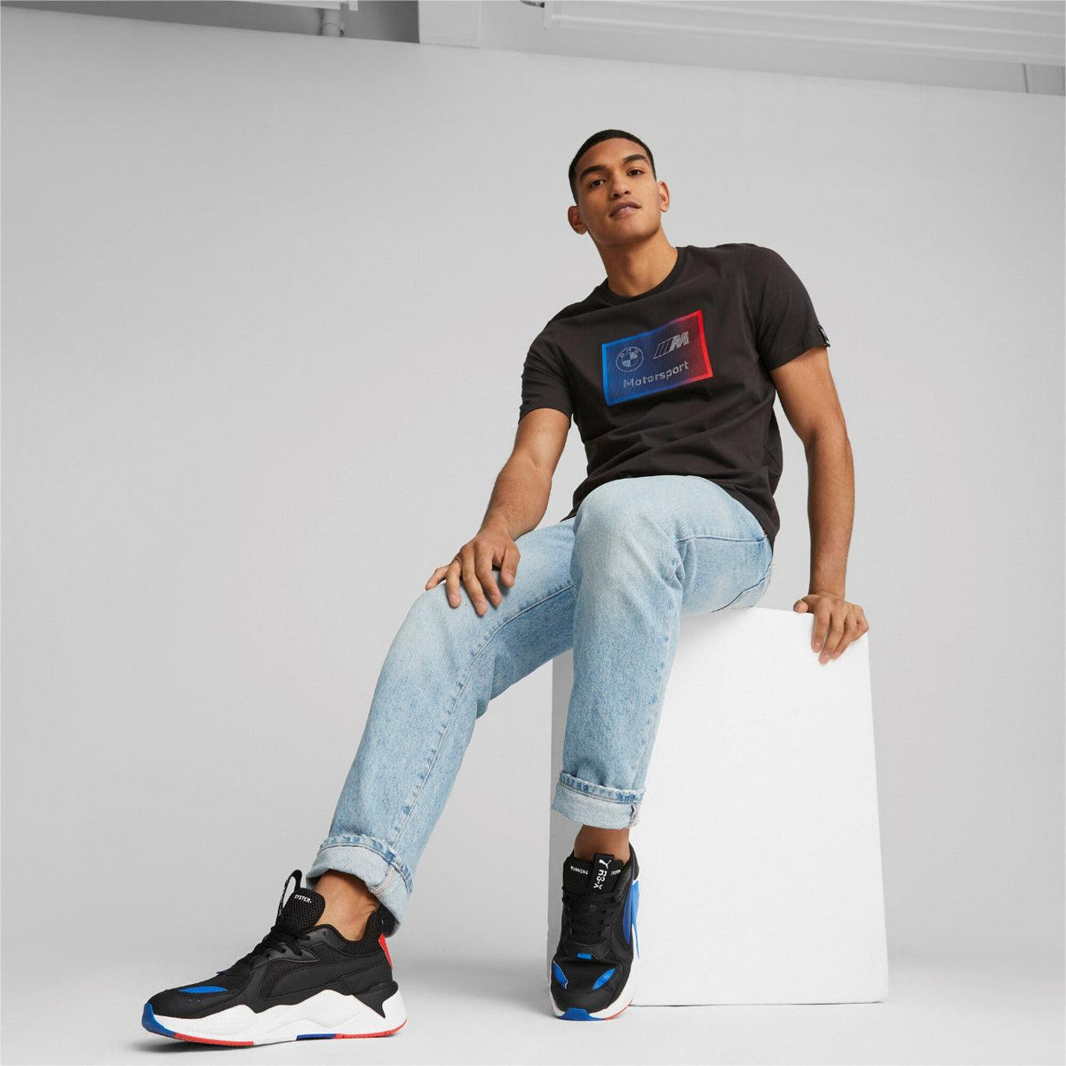 BMW MOTORSPORT Puma MMS Logo T-shirt