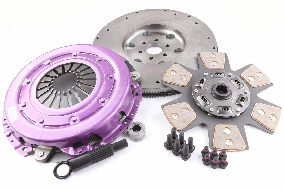 Xtreme Clutch Stage 2 Sprung Ceramic Clutch Kit Ford Falcon 4.0 with Flywheel KFD26590-1B