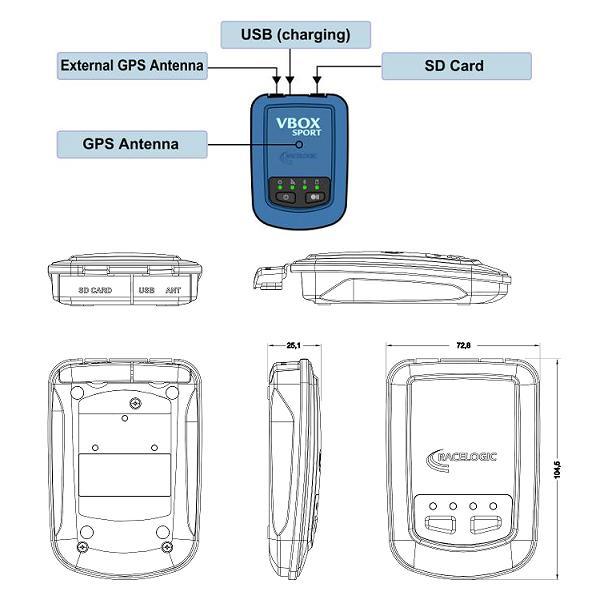 VBOX Motorsport RACELOGIC Sport Data Logging