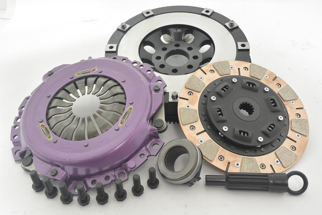 Xtreme Clutch KMC22591-1C cushioned ceramic clutch kit, single-mass flywheel and fitting components