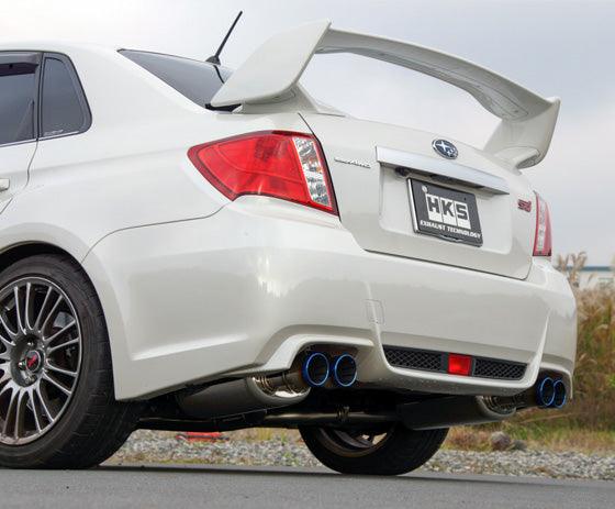 HKS Super Turbo Muffler Subaru Impreza WRX STI (GRB / GRF / GVB / GVF) 31029-AF005, 31029-AF008, 31029-AF014