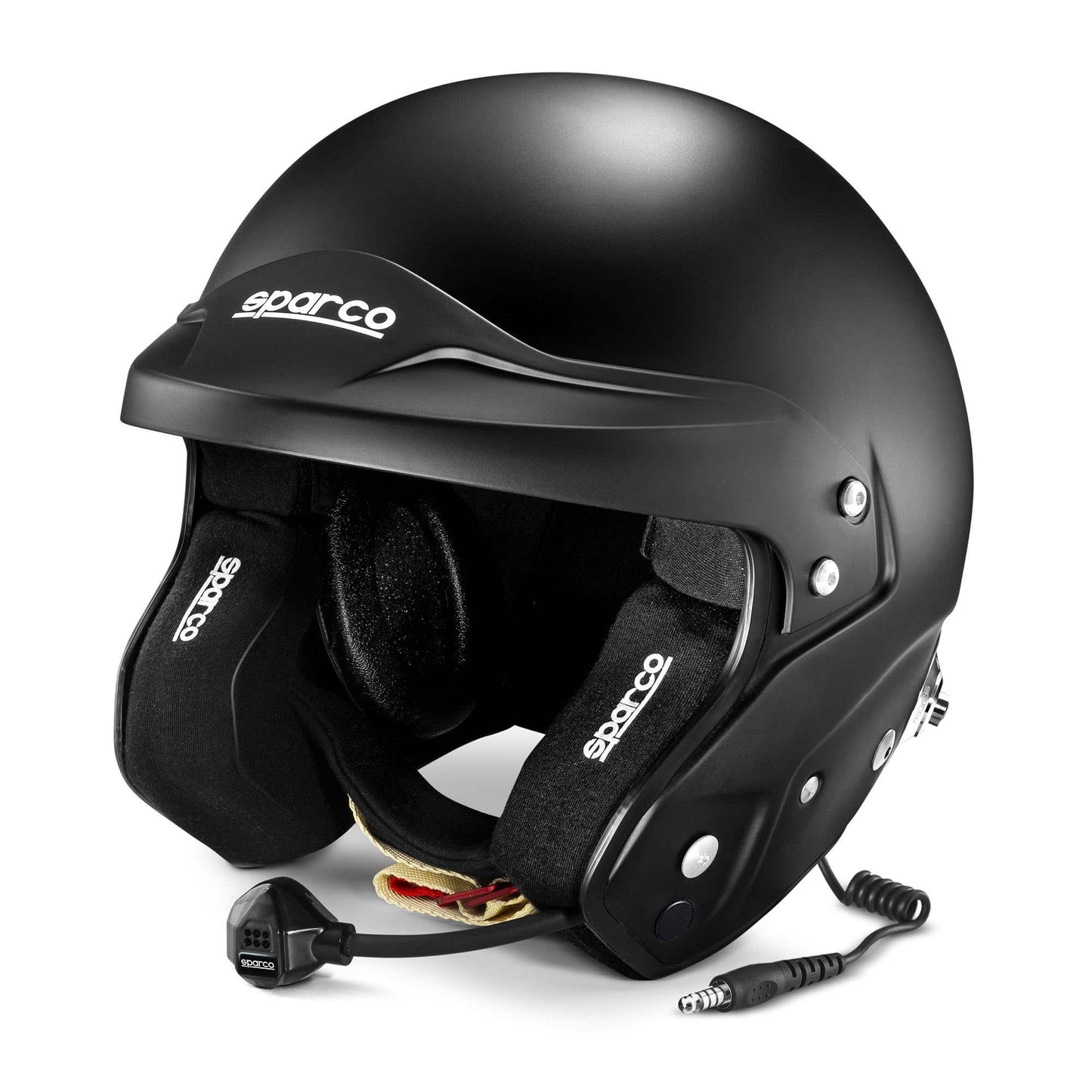 "STOCK FINDS" SPARCO AIR RJ-5i Helmet With Green Padding / Size XXL / 63