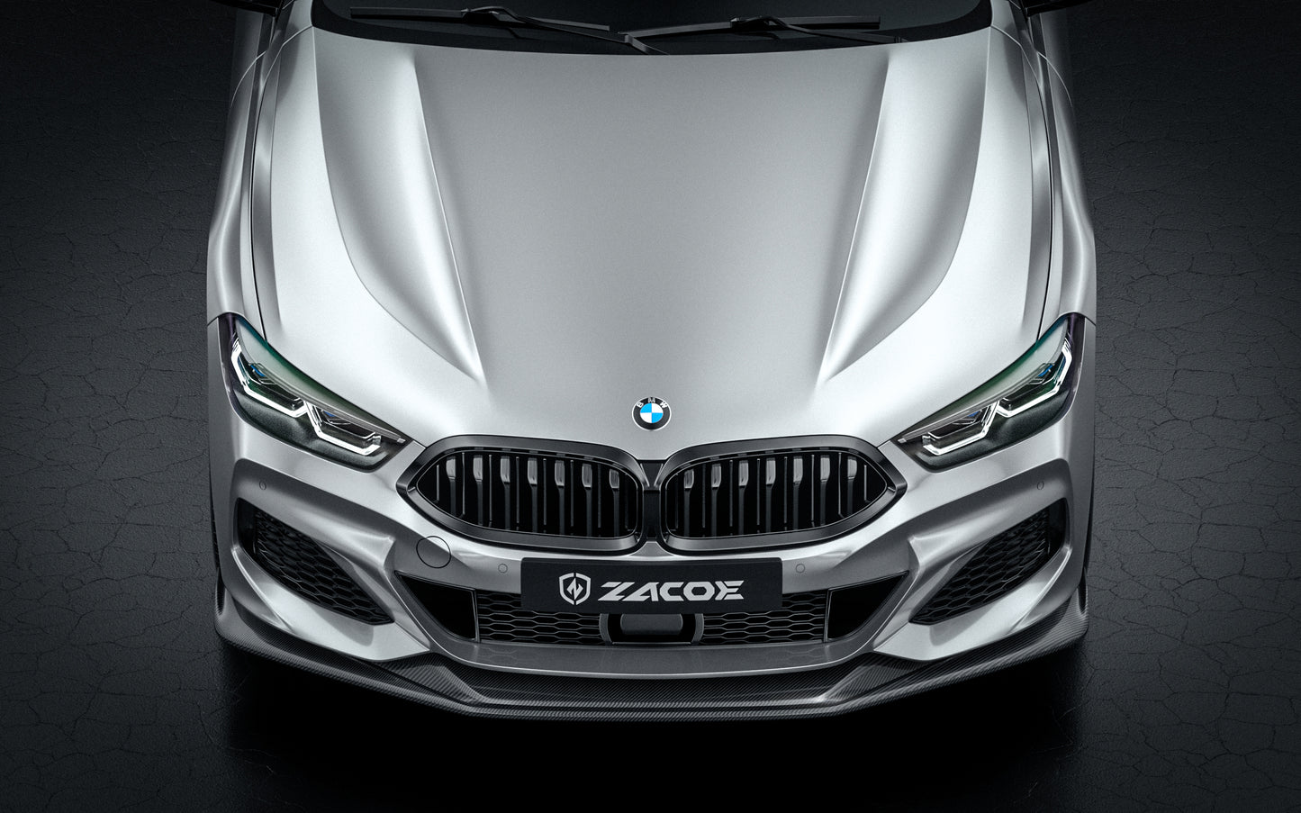 ZACOE Front Lip Carbon Fiber - BMW 8 series G14/ G15