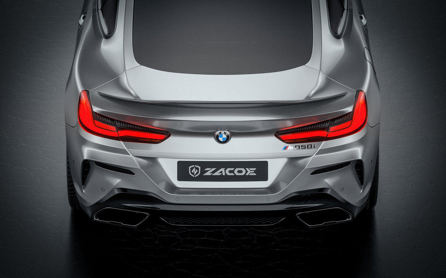 ZACOE Rear Diffuser Carbon Fiber - BMW 8 series G14/ G15