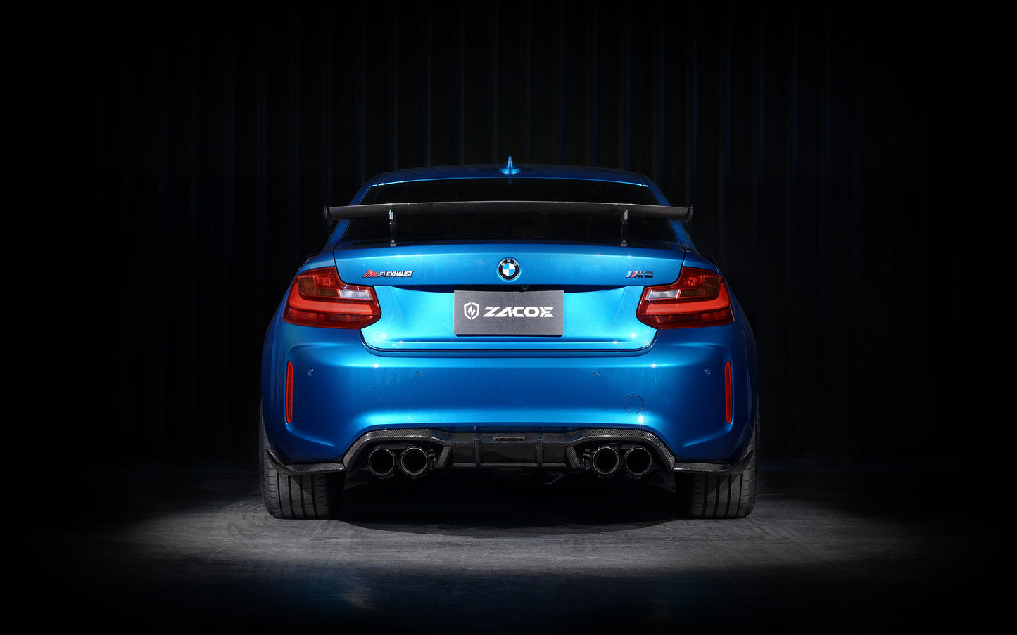 ZACOE Rear Diffuser Carbon Fiber - BMW M2 F87