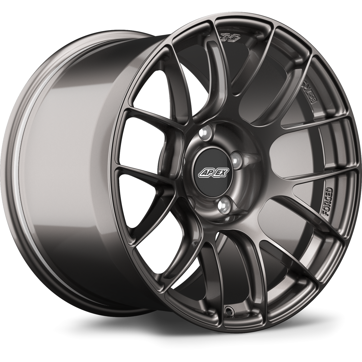 APEX EC-7RS representative wheel design; finish and face profile vary