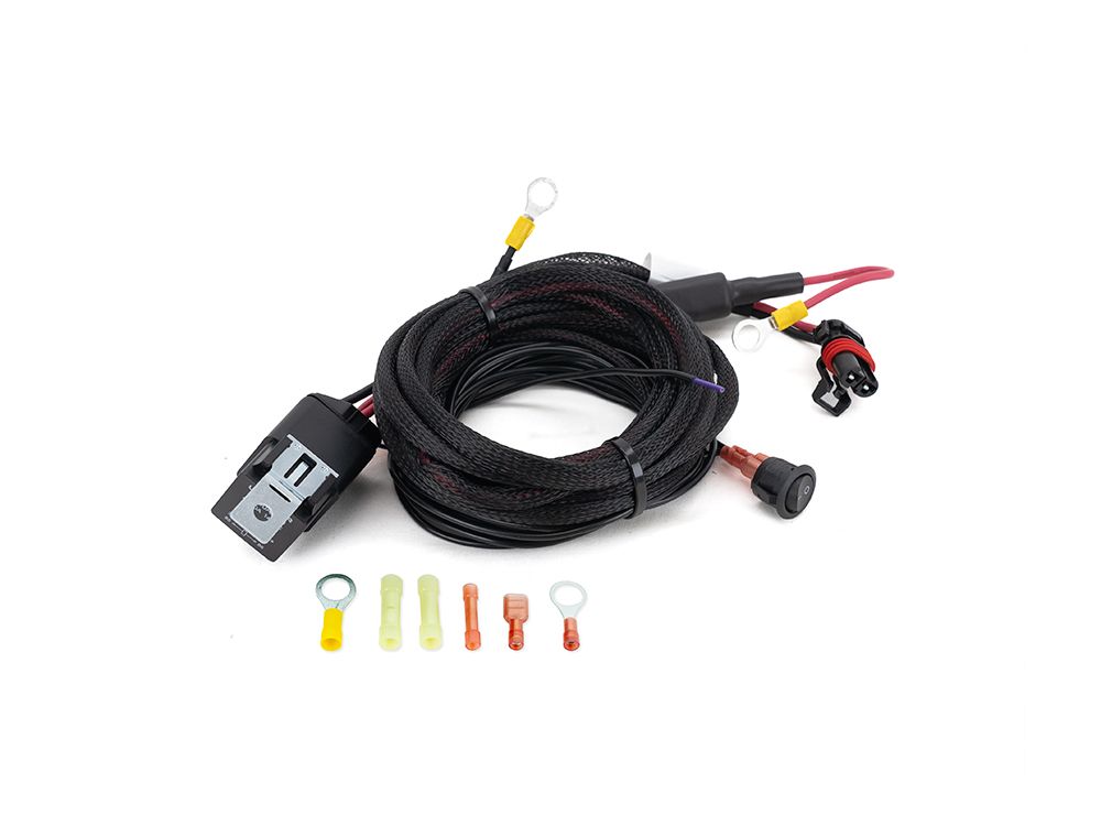 LAZER Single-Lamp Harness Kit - (2-Pin, Aptiv, 12V)