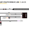 LAZER Single-Lamp Harness Kit - (2-Pin, Aptiv, 12V)