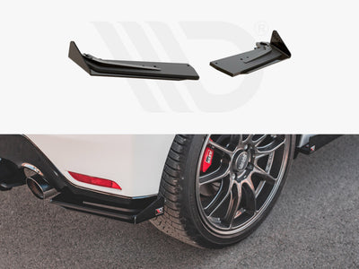 MAXTON Design Street PRO Rear Side Splitters + Flaps Toyota GR Yaris MK4