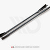 MAXTON Design Street PRO Side Skirts Diffusers + Flaps Toyota GR Yaris MK4