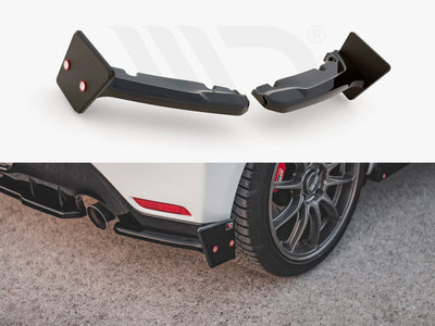 MAXTON Design Rear Side Splitters V.2 + Flaps Toyota GR Yaris MK4