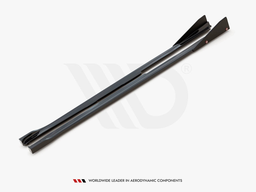 MAXTON Design Side Skirts Diffusers V.2 + Flaps Toyota GR Yaris MK4