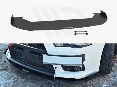 MAXTON Design Front Racing Splitter V.1 Mitsubishi Lancer EVO X