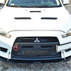 MAXTON Design Front Racing Splitter V.1 Mitsubishi Lancer EVO X