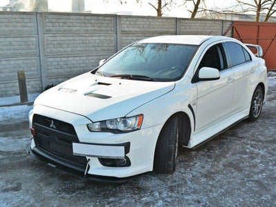 MAXTON Design Front Racing Splitter V.2 Mitsubishi Lancer EVO X