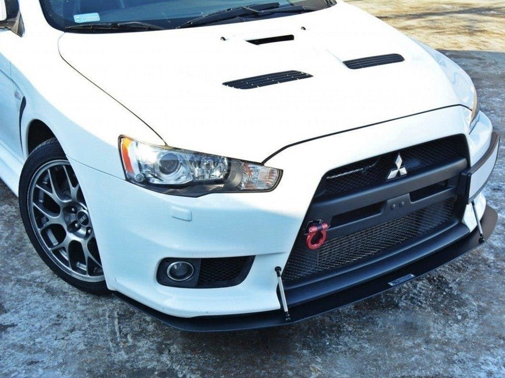 MAXTON Design Front Racing Splitter V.2 Mitsubishi Lancer EVO X