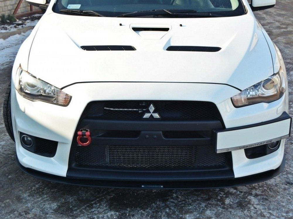 MAXTON Design Front Racing Splitter V.3 Mitsubishi Lancer EVO X