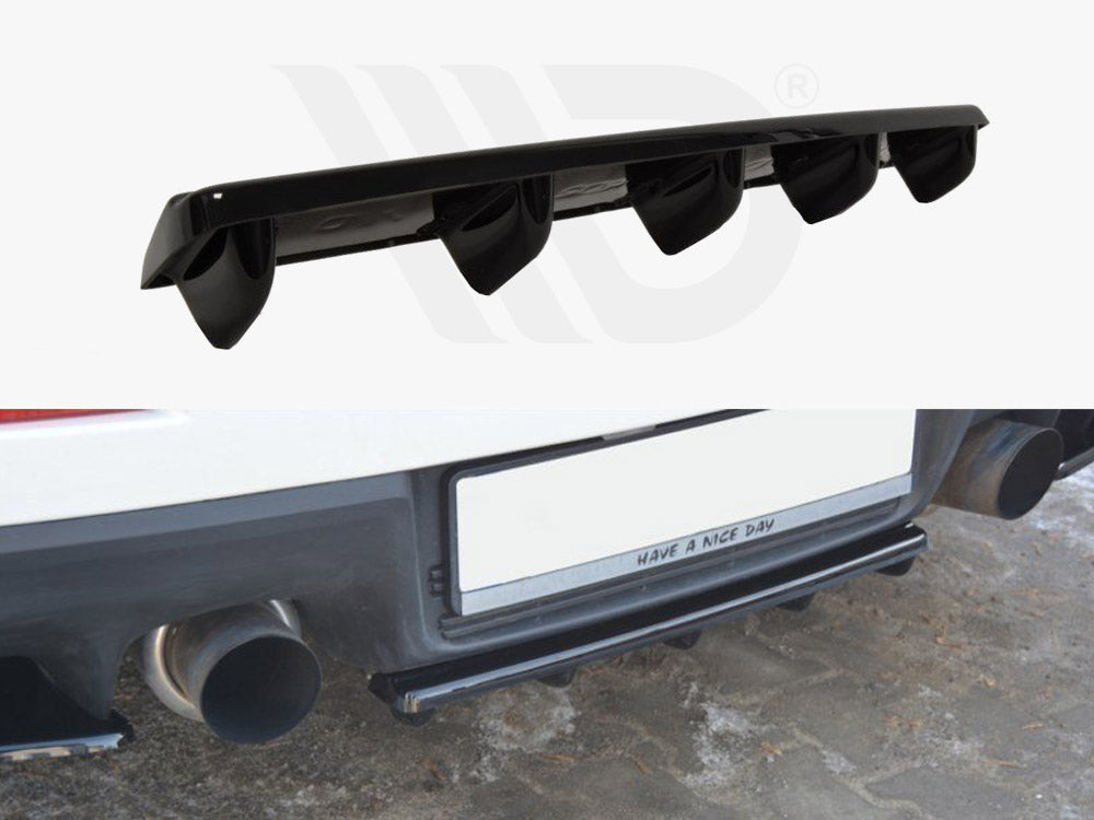 MAXTON Design Central Rear Splitter Mitsubishi Lancer EVO X