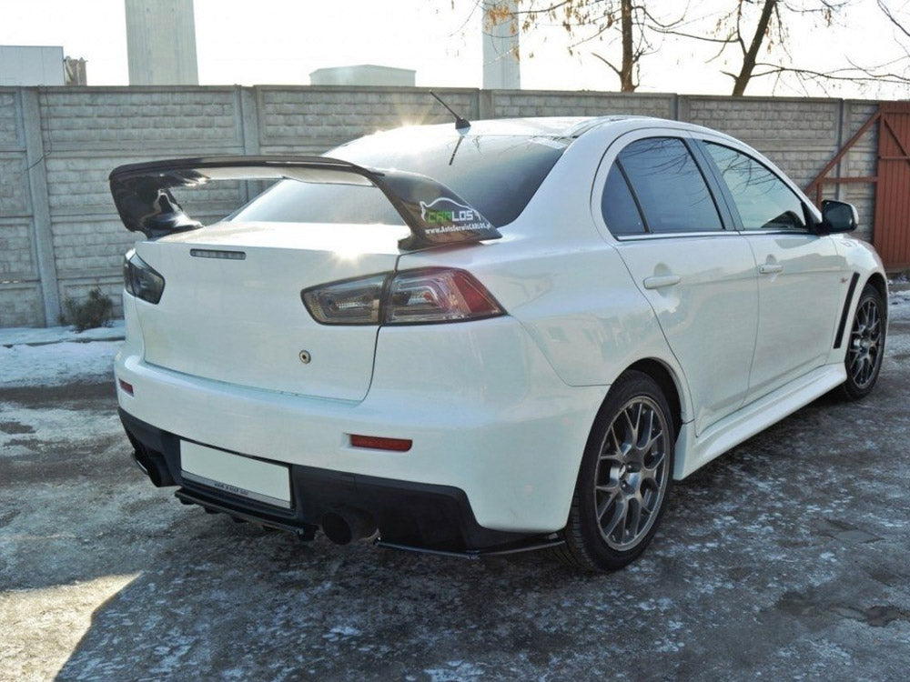 MAXTON Design Central Rear Splitter Mitsubishi Lancer EVO X