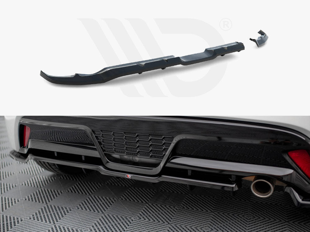 MAXTON Design Central Rear Splitter (Vertical Bars) Toyota GR Yaris MK4