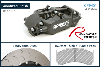 AP Racing Pro 5000 R 4 Piston Rear pidurisadul - CP9451-2S4L / CP9451-3S4L product image