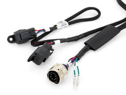 Lazer Two-Lamp Harness Kit with ITT Connector (4-Pin, Deutsch DT, 12V) for Carbon-6