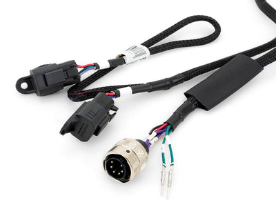 LAZER Two-Lamp Harness Kit With ITT Connector (4-Pin, Deutsch DT, 12V) For Carbon-6