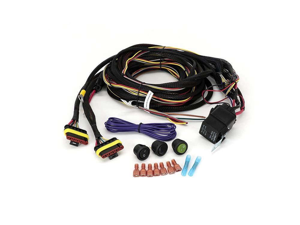 LAZER Two-Lamp Wiring Kit - (6-Pin, Superseal, 12V)