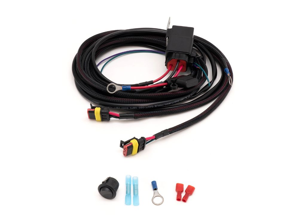 LAZER Two-Lamp Wiring Kit - (3-Pin, Superseal, 12V)