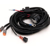 LAZER Two-Lamp Wiring Kit - (2 Pin, Deutsch DT, 12V)