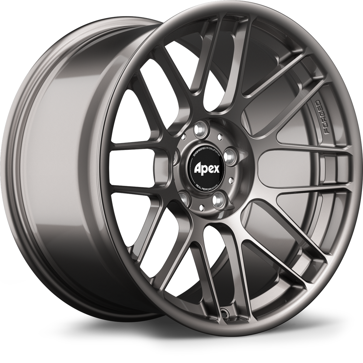 APEX ARC-8RT representative wheel design; finish and face profile vary