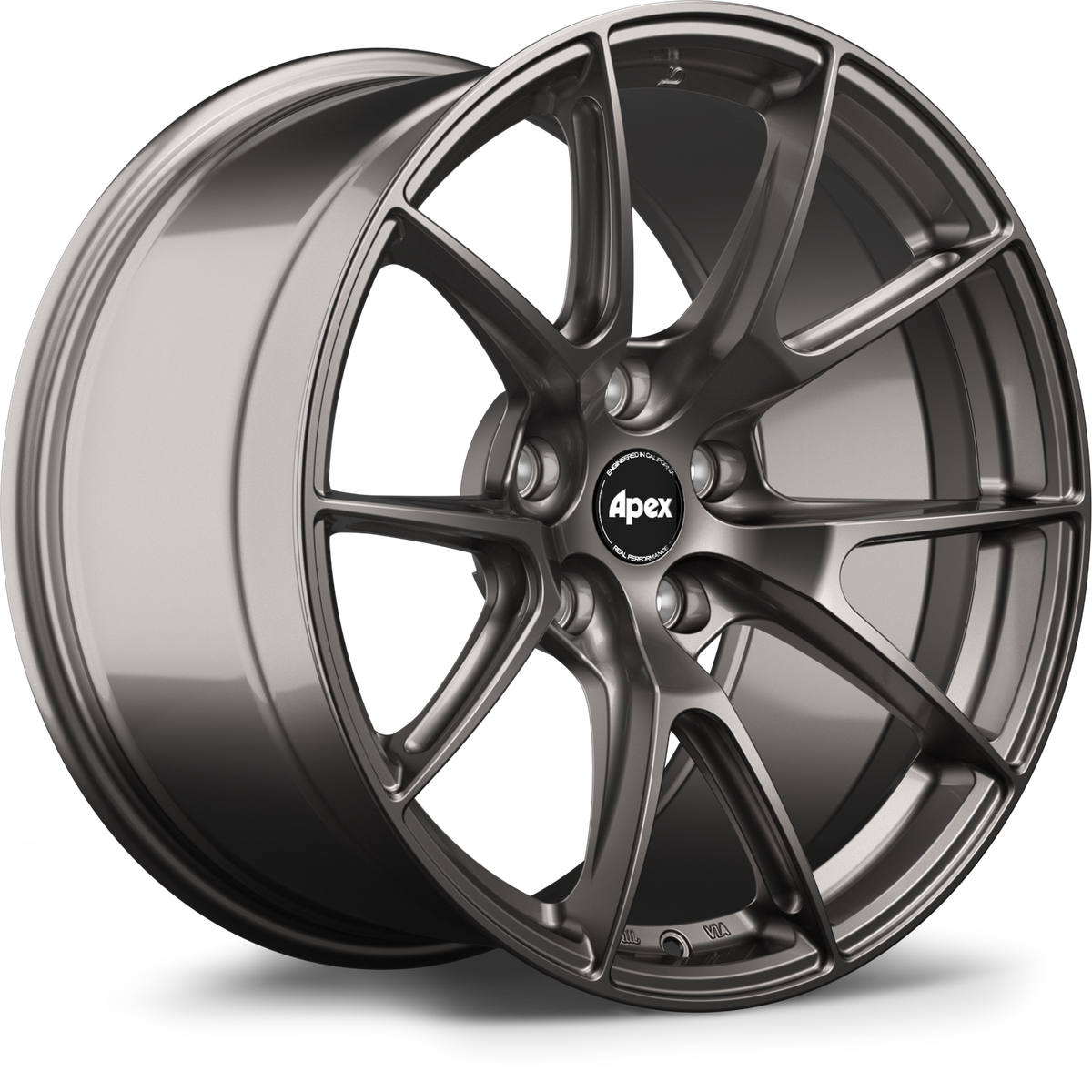 APEX VS-5 representative wheel design; finish and face profile vary