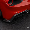 ZACOE Rear Side Flaps Carbon Fiber - Ferrari 488 GTB