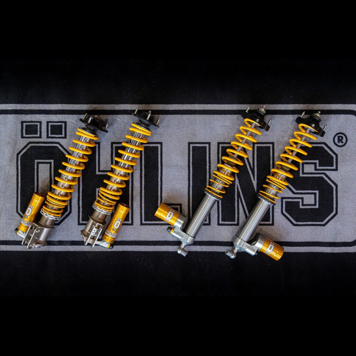 Öhlins Gravel Suspension Mitsubishi Lancer Evolution X Group N MIR 5N50, 3N50, 4N50