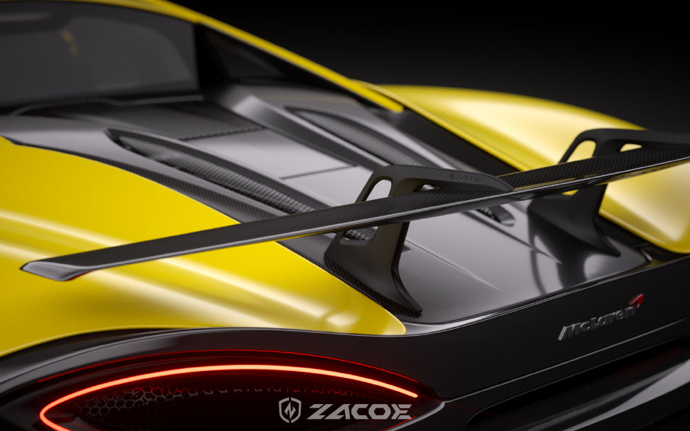 ZACOE Rear Wing Carbon Fiber - McLaren 570S