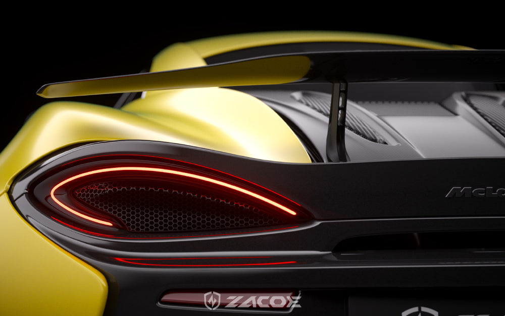 ZACOE Rear Wing Carbon Fiber - McLaren 570S