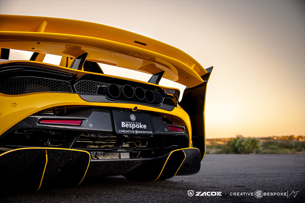 ZACOE Exhaust Kit Carbon Fiber - McLaren 720S