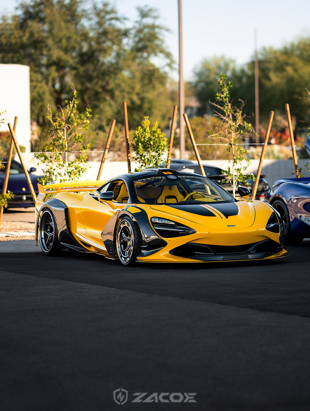 ZACOE Hood Carbon Fiber - McLaren 720S